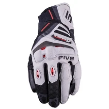 FIVE TFX-1 AIRFLOW GREY/RED (SHORT) Motorcycle Gloves GFTFX1184 MEDIUM (9)