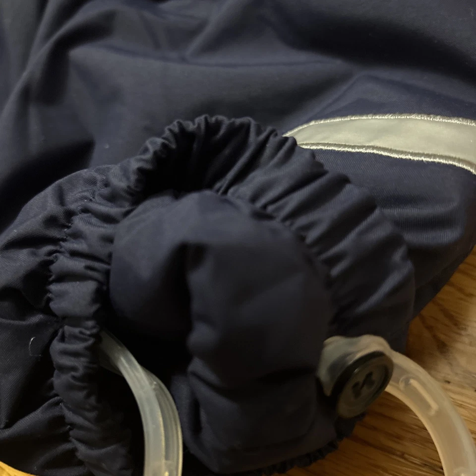 乐高服装尺寸 4 雪地围兜裤子蓝色雪地裤 — 第 4/4 张图片