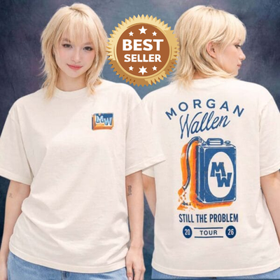 Morgan Wallen Merch Still The Problem Tour 2026 Sand Graphic Two
