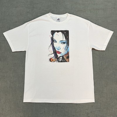 Vintage 00s Shi Comic Book William Tucci Shirt XL