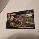 LEGO Star Wars: Speeder Bikes #7128 INSTRUCTION MANUAL ONLY