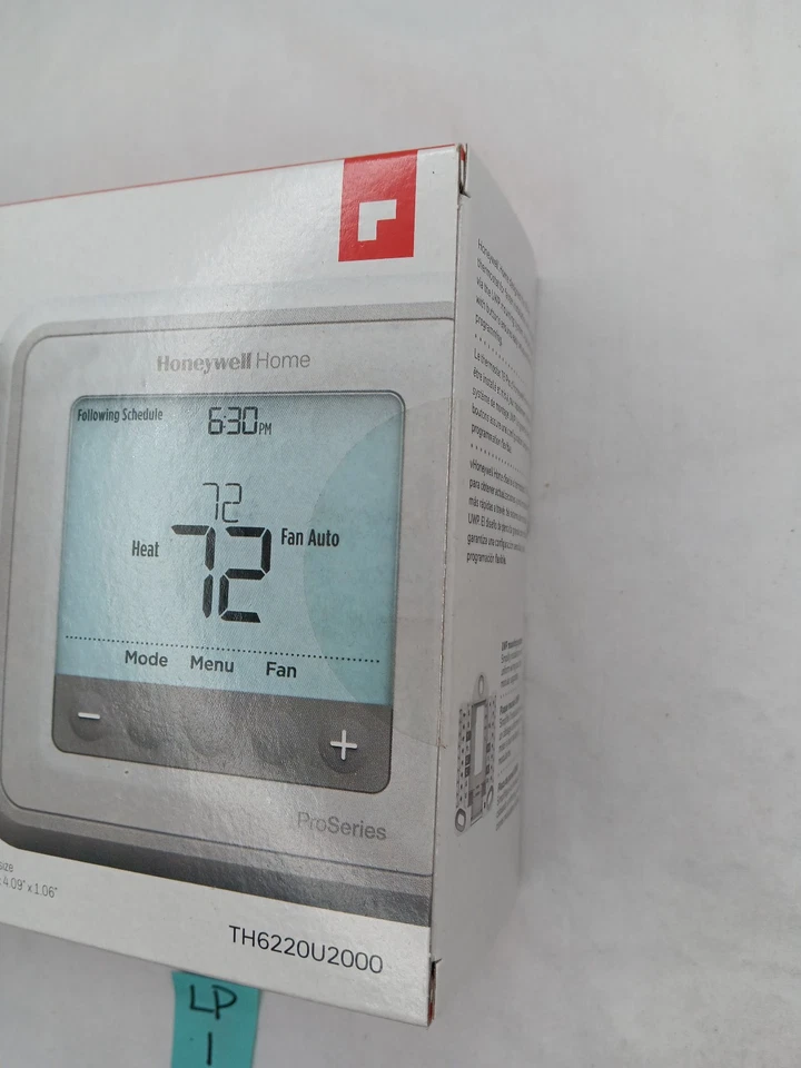 Honeywell *CONTRACTOR BRANDED - see pics* T6 PRO TH6220U2000 Thermostat - Image 2 of 4
