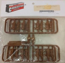 Walthers 933-3143 HO Scale Beef Cattle Figures (Set of 16)