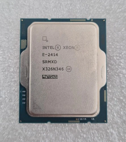 INTEL XEON E-2414 SRMXD DDR5 CPU Processor LGA1700 4-Core 12MB