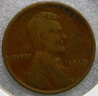 1910-S Lincoln Wheat Penny Cent - Very Fine (VF) - Key Date! #A1