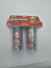 CoComelon Themed Insulated Sippy Cup 9oz each. Two in Pack Factory New 