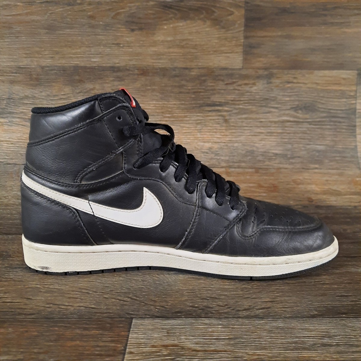 Nike Air Jordan 1 High Yin Yang Black White Mens Size 10.5