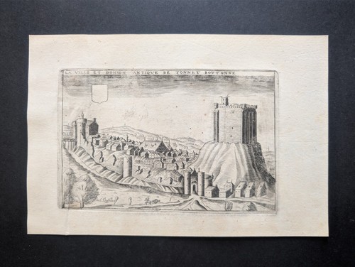 Tonnay-Boutonne, Topographie Claude Chastillon, Stampa 1641