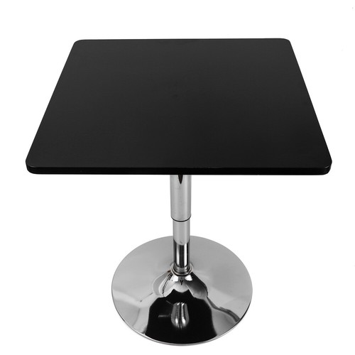 Bar Table Adjustable 24" Pub Cafe Bistro Cocktail Party Table Event Table Steel - Picture 2 of 12