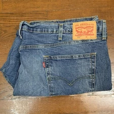 Levis 541 Jeans Mens 48x30* Blue Denim Athletic Fit Medium Wash