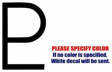 Pluto Planetary Graphic Die Cut decal sticker Car Truck Boat Window Bumper 12"