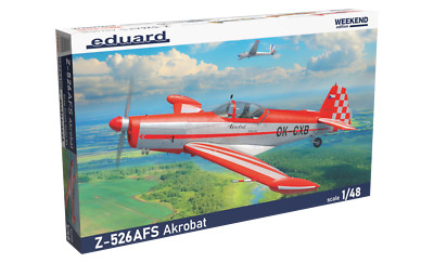 Eduard Zlin Z-526AFS Akrobat Weekend Edition Flugzeug Kit 1:48 Art. 84185