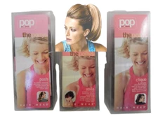 Pop - Put On Pieces - The Ponys Hair U Wear Claw Hair Extensions - YOU CHOOSE