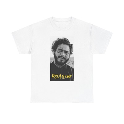 Post Malone Tshirt Retro Stoney Tour Merch Concert Unisex Heavy Cotton Tee