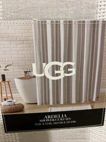 Ugg Ardelia Shower Curtain 72”X72” Seal NEW - Picture 5 of 8