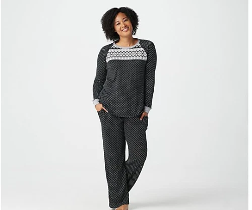 Cuddle duds petite pajamas hot sale
