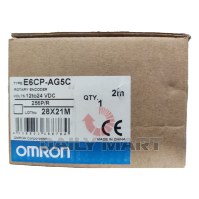 New In Box OMRON E6CP-AG5C Rotary Encoder 256P/R