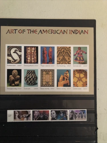 Collection Of Us 37 Cents All Nh art Of American Indian N107a
