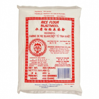 400g Reismehl Reis Mehl der Marke Erawan Rice Flour Rijstmeel Thailand