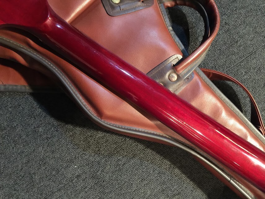 【HS・Anderson】Kite H.S ANDERSON KITE Used Mahogany body Black w/Soft case | eBay