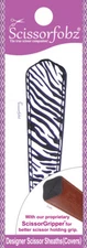 SCISSORFOBZ Designer Scissors Sheath Cover Single Small Black White Zebra Print