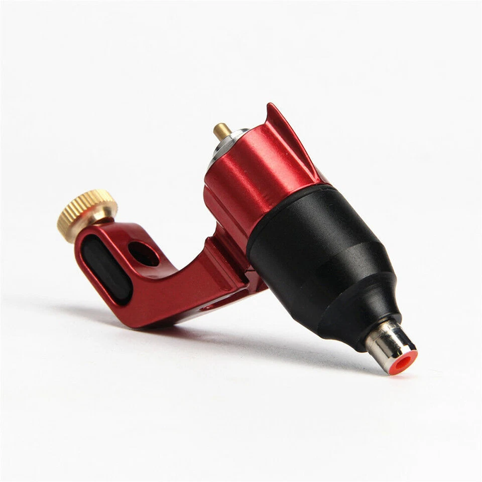 Máquina de tatuaje giratoria de aleación Shader Liner rojo ligero envío a EE. UU. Foto 3 de 4