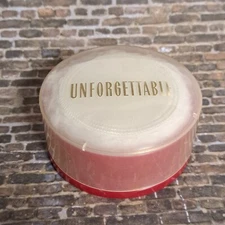 Vintage New Revlon Unforgettable Perfumed Golden Pearl Body Dusting Powder 2 oz