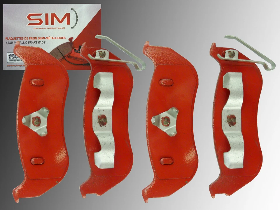 2X Discos de Freno Zapatas Traseras Kit para Chrysler Pacifica 2004-2009 - Imagen 2 de 4