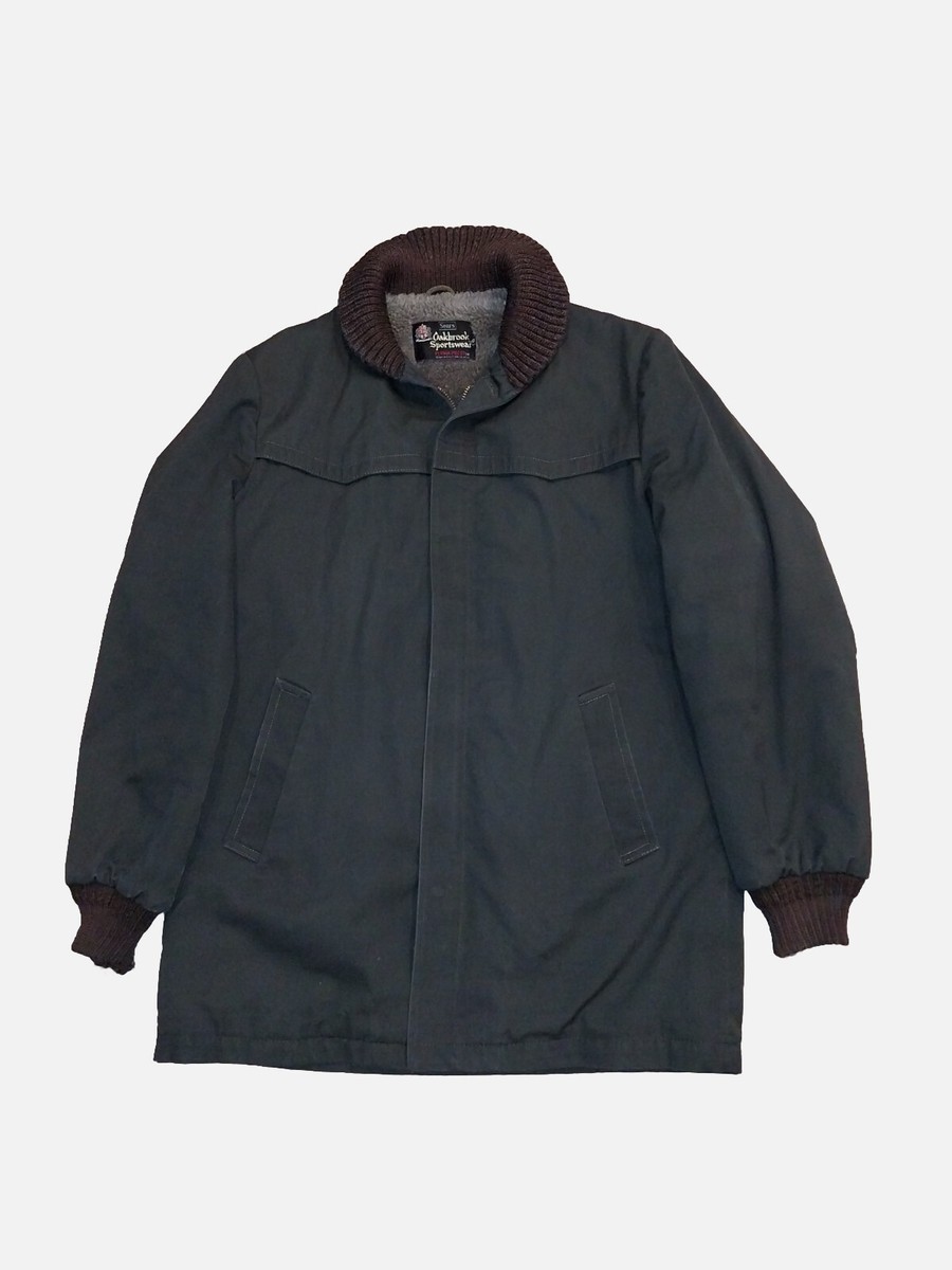 Vintage Oakbrook Sportswear Jacket 40 Tall Sherpa Perma-Prest Coat 