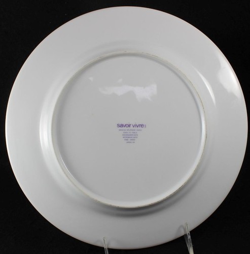 Savoir Vivre Meadow Splendor Set of Two Dinner Plates - Picture 5 of 6