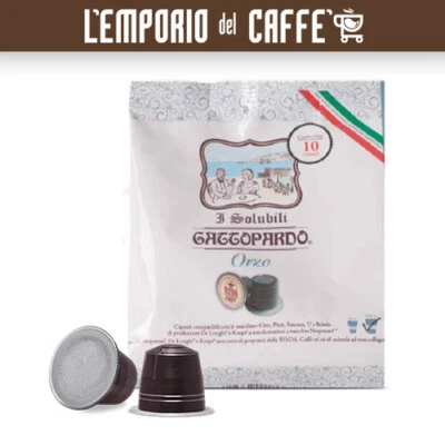 160 Capsule Gattopardo ORZO Solubile Compatibili Nespresso