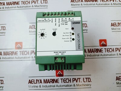 PHOENIX CONTACT MINI DC-UPS Unterbrechungsfreie Stromversorgung REV.:03