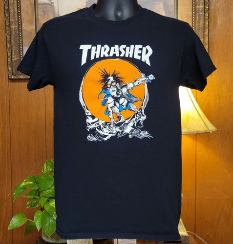 Thrasher Pushead Skateboard Black Men's 
