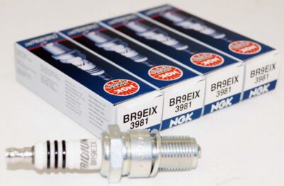 4PK Genuine NGK 3981 Iridium Spark Plug BR9EIX for XS4062DP XS4062 WR3CS WR3CP
