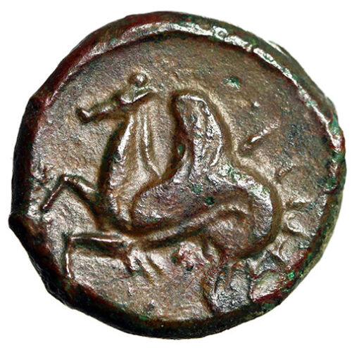 HIGH QUALITY Greek Coin w COA Hippocamp MYTHOLOGY ANIMAL Certified SYRACUSE