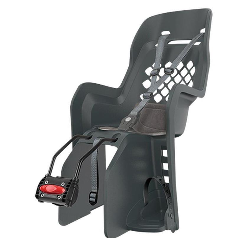 Siège vélo arrière sur cadre Polisport Joy FF pour transporter votre enfant sans secousse