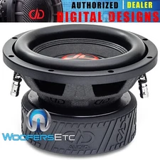 DD AUDIO 508E-D2 8" CAR SUB WOOFER 1500W DUAL 2-OHM SUBWOOFER BASS SPEAKER NEW