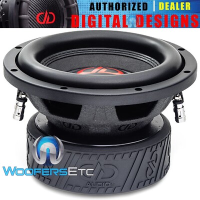 DD AUDIO 508E-D2 8'' CAR SUB WOOFER 1500W DUAL 2-OHM SUBWOOFER BASS SPEAKER NEW