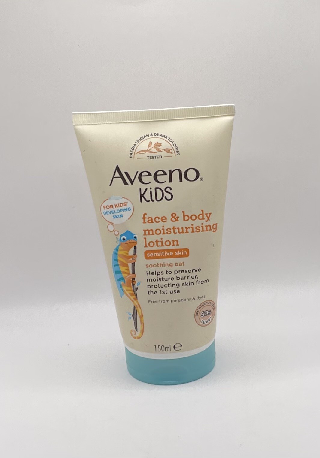 Aveeno Kids Moisturising Face & Body Lotion, Gentle Fragrance, Suitable For Sensitive Skin, 150Ml - Image 5