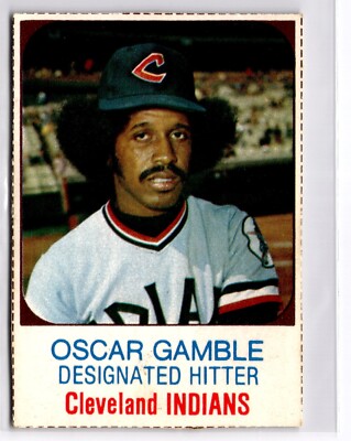 1975 Hostess All-Star Team - #147 Oscar Gamble Cleveland Indians 