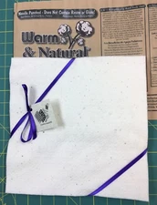 44 - 10" Pre Die Cut Squares Warm and & Natural Cotton Batting Pot Holder Lining