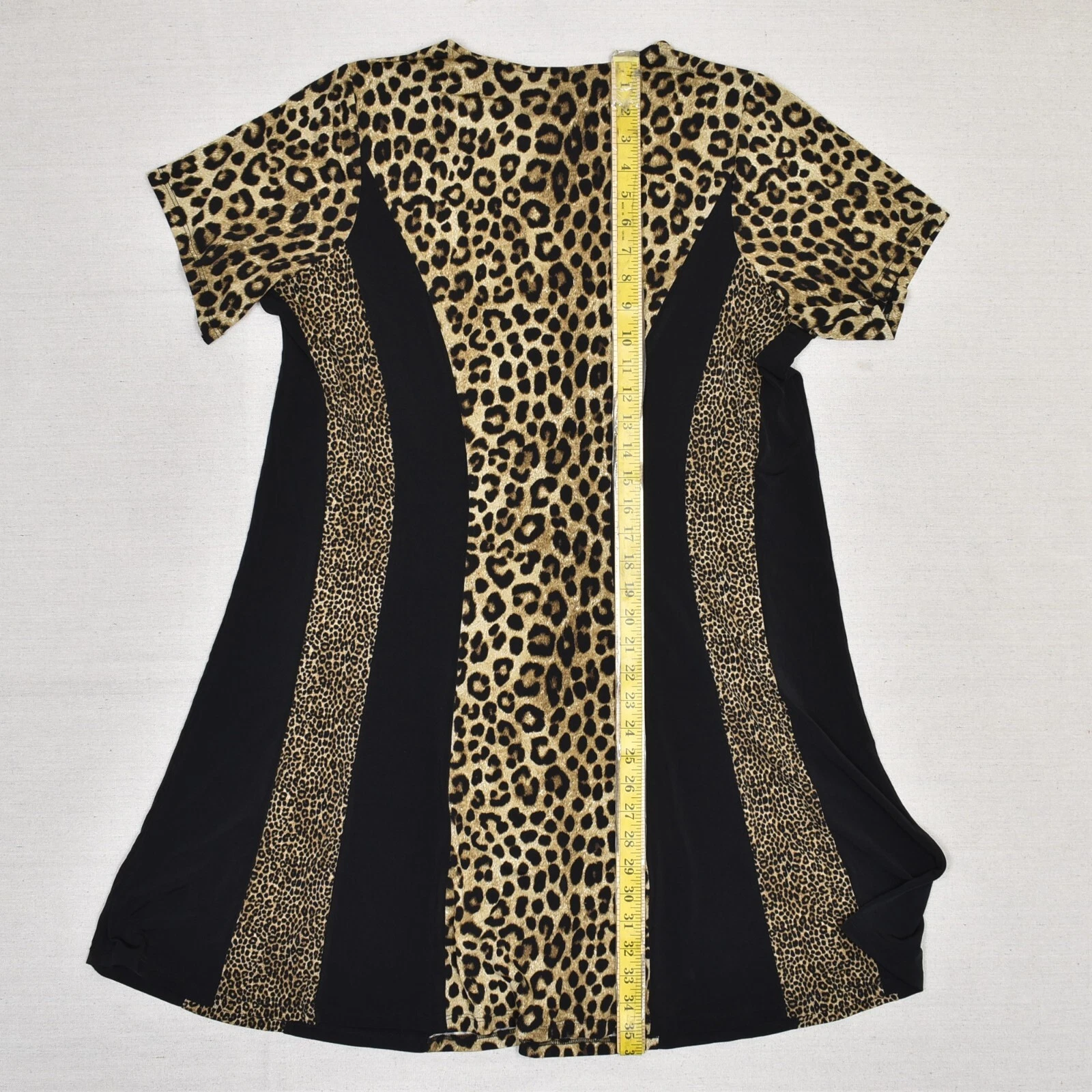 Michael Kors Vestito T Shirt Donna Ghepardo Poliestere Multicolore Taglie Forti 0X