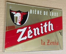 Fixé sous verre ancien, Bière de Luxe Zénith , la Zénia , Marseille