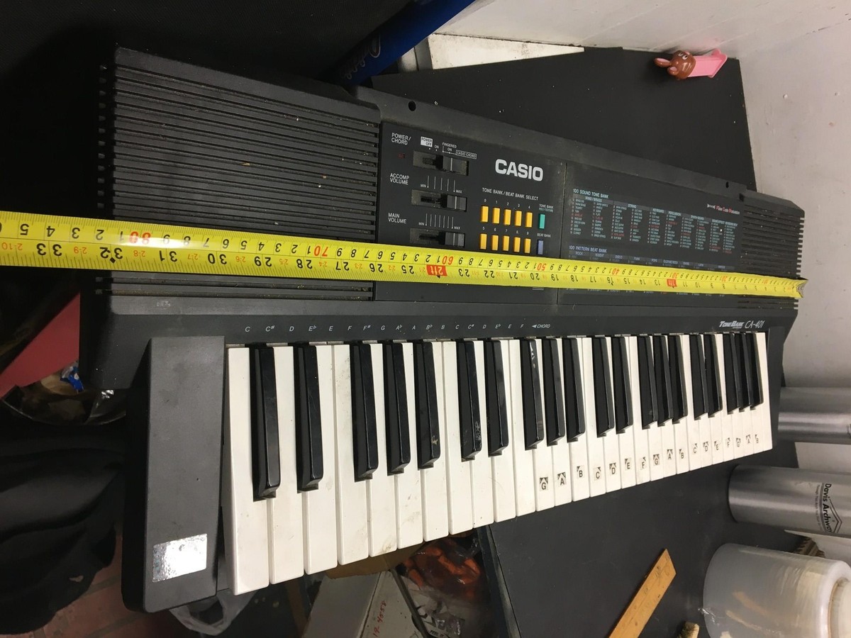 Musical band instrument Tone Bank Keyboard Casio CA-401 Musical band instrument Tone Bank Keyboard Casio CA-401