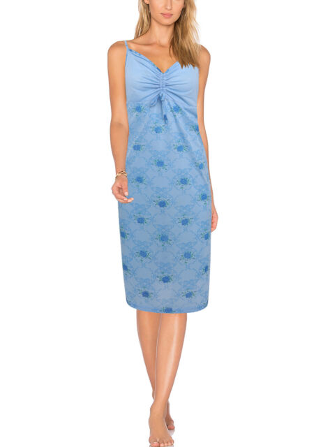 i-Smalls Ladies Nightdress V Neck Animal Print Sleeveless Soft Cotton Nightwear i-Smalls Ladies Nightdress V Neck Animal Print Sleeveless Soft Cotton Nightwear
