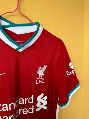 LIVERPOOL ENGLAND 2020/2021 FOOTBALL SHIRT JERSEY HOME NIKE