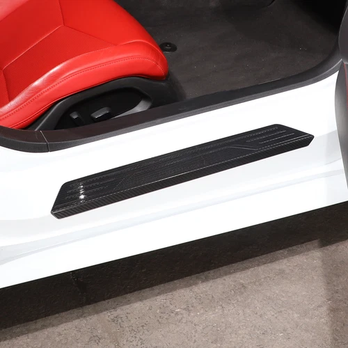 Real Dry Carbon Fiber Interior Dash Trim Cover Set Fits Corvette C8 2020-2025 - Bild 58 von 81