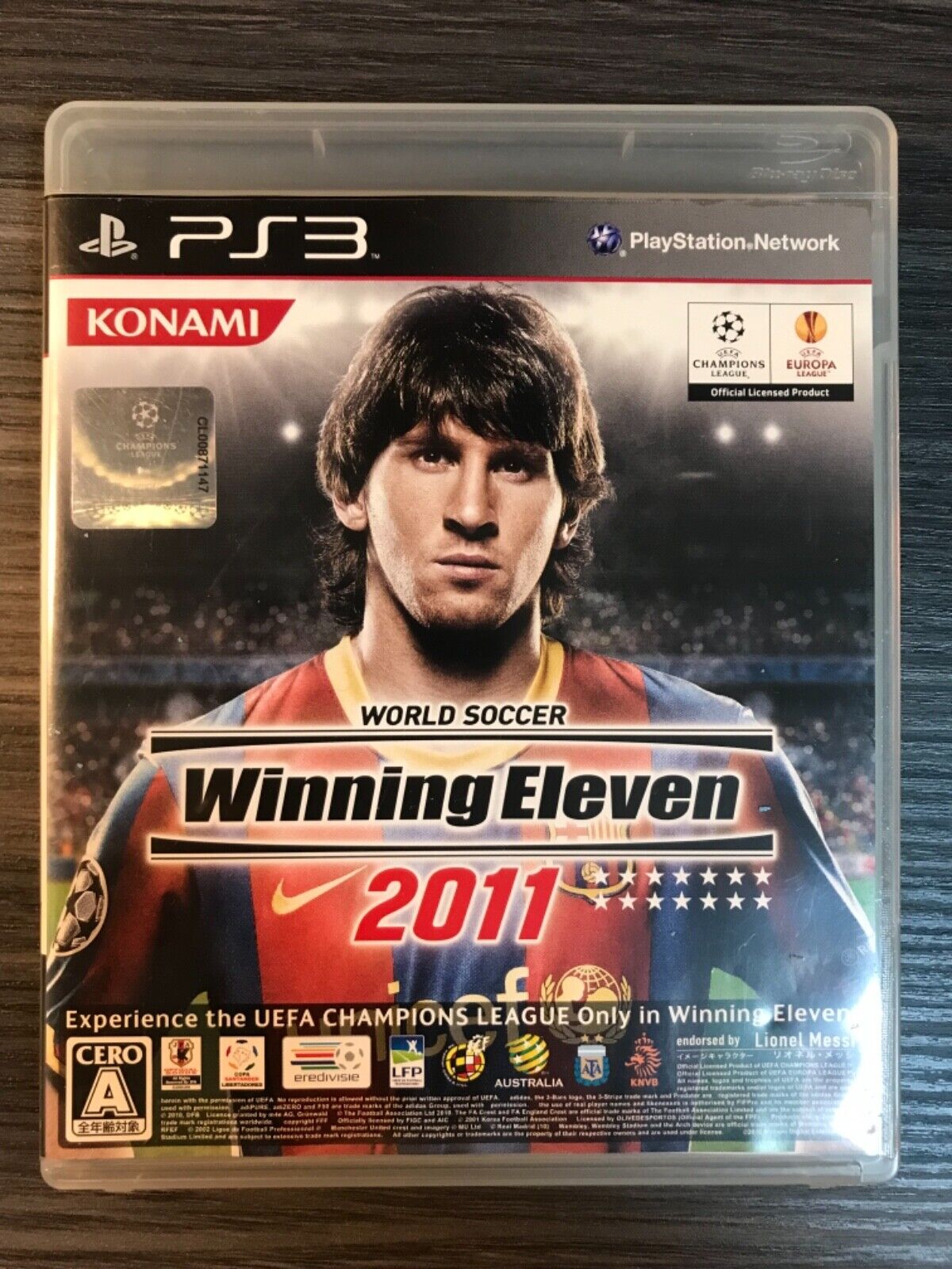 World Soccer Winning Eleven 2011 (Japan) ROM (ISO) Download for Sony Playstation  2 / PS2 