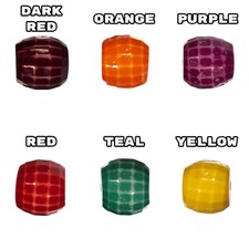 Craft County Ball Resin Beads - Jewelry Making - Necklaces, Bracelets, Earrings