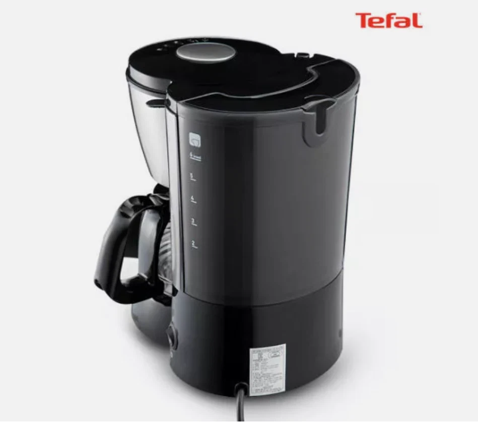 TEFAL CM-1108 Mini Cafetera Staninless 0.6L Foto 3 de 4